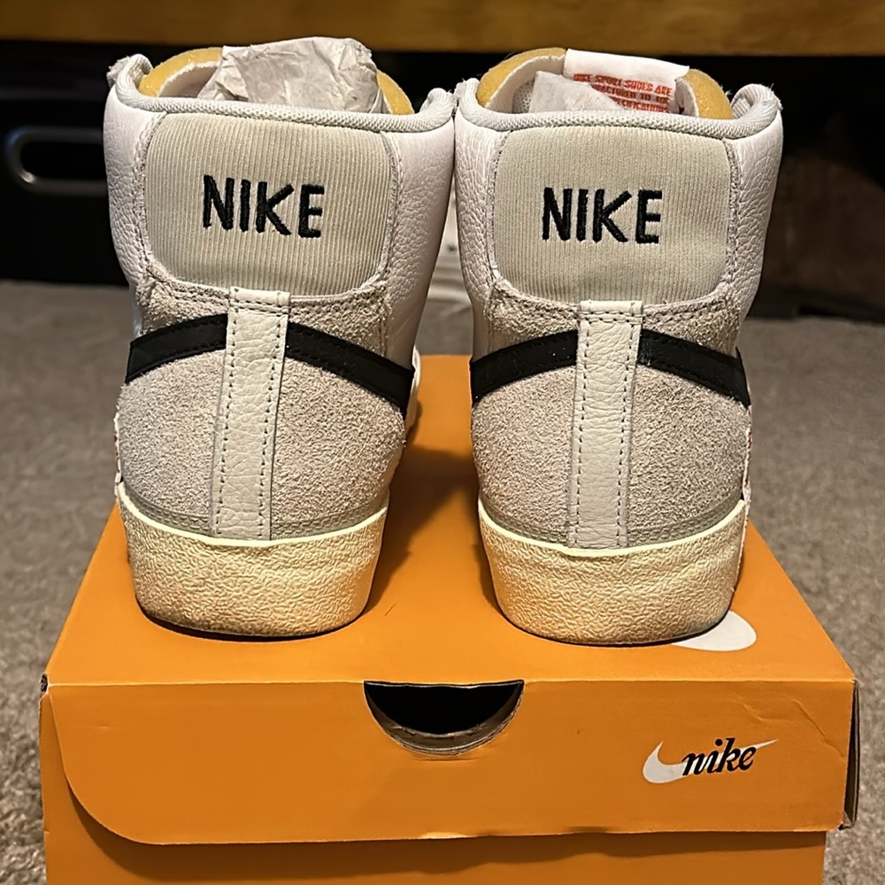 Nike Blazer Mid 77 Pro Club Vintage Retro Sneaker Trainers - Picture 6 of 9